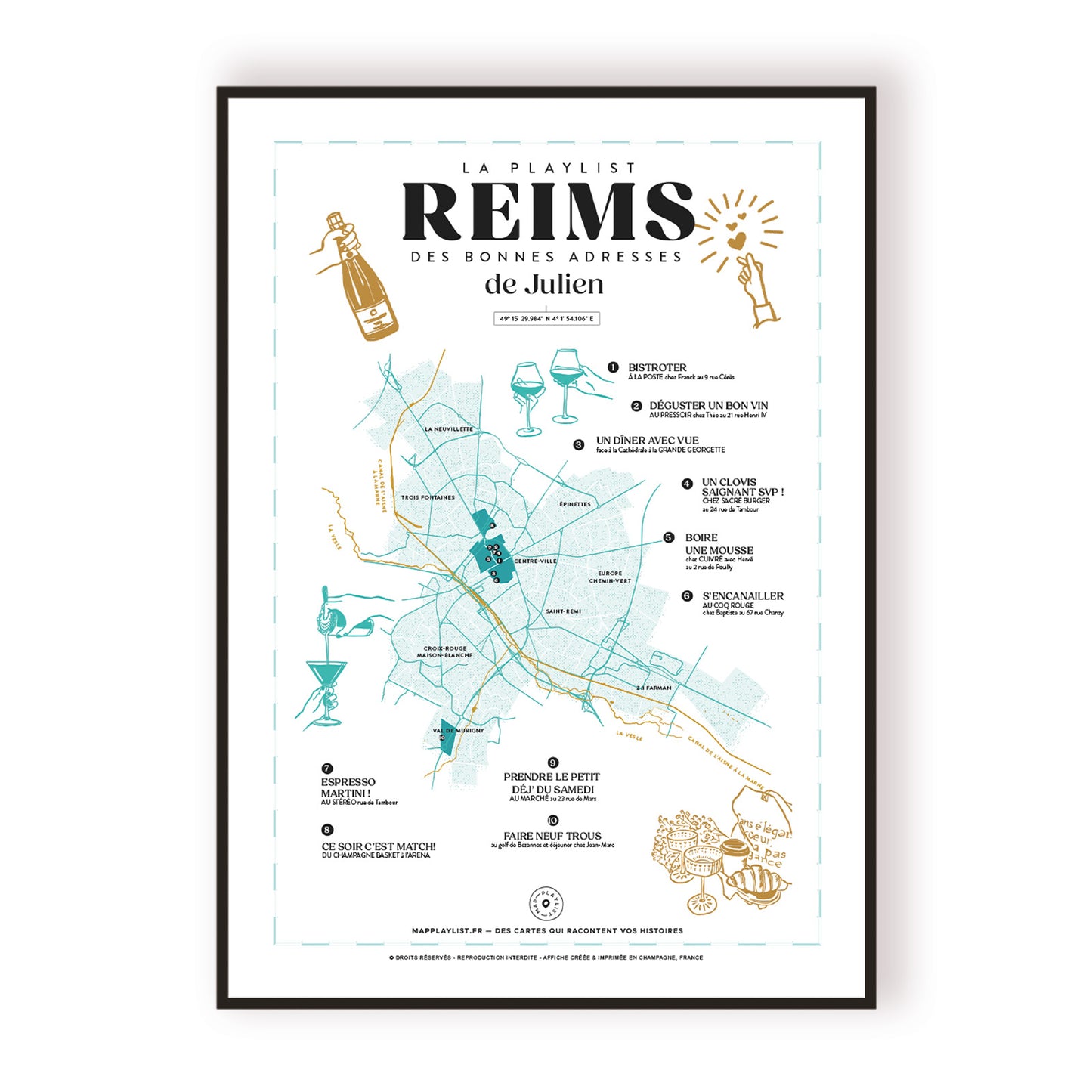 La playlist de mes 10 incontournables à Reims