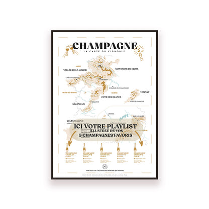 La playlist de vos 5 champagnes préférés (or)