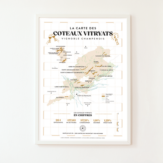 La carte des coteaux Vitryats