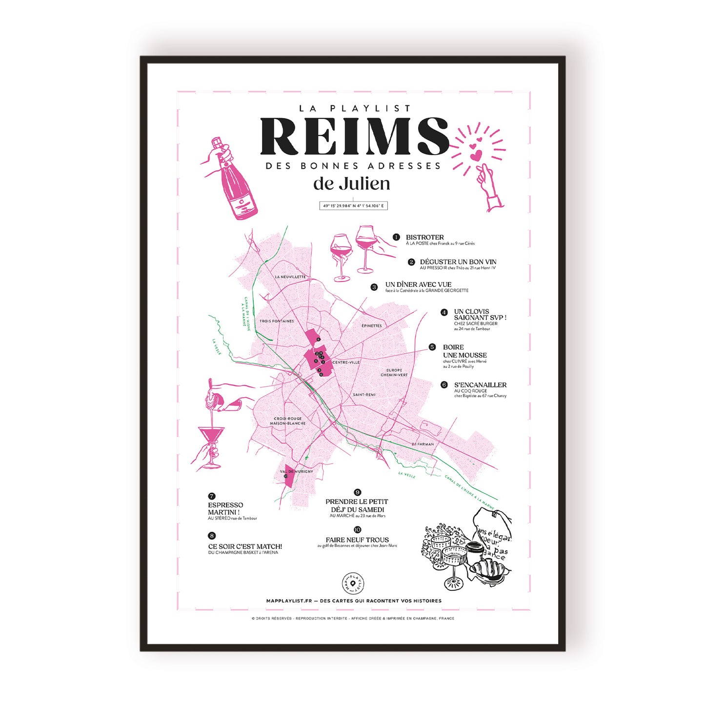 La playlist de mes 10 incontournables à Reims
